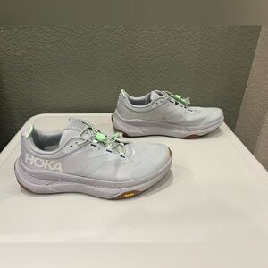 Hoka One One Transport Shoes Womens Sz 10B Gray Vibram Sole Cushioned Athletic